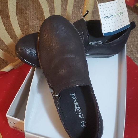 NEW! FLEXUS 100% Italian comfort leather walking shoes - Picture 4 of 4